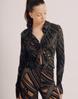GLITTERY SHIRT