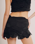 FLOWER MINI MINI SKIRT