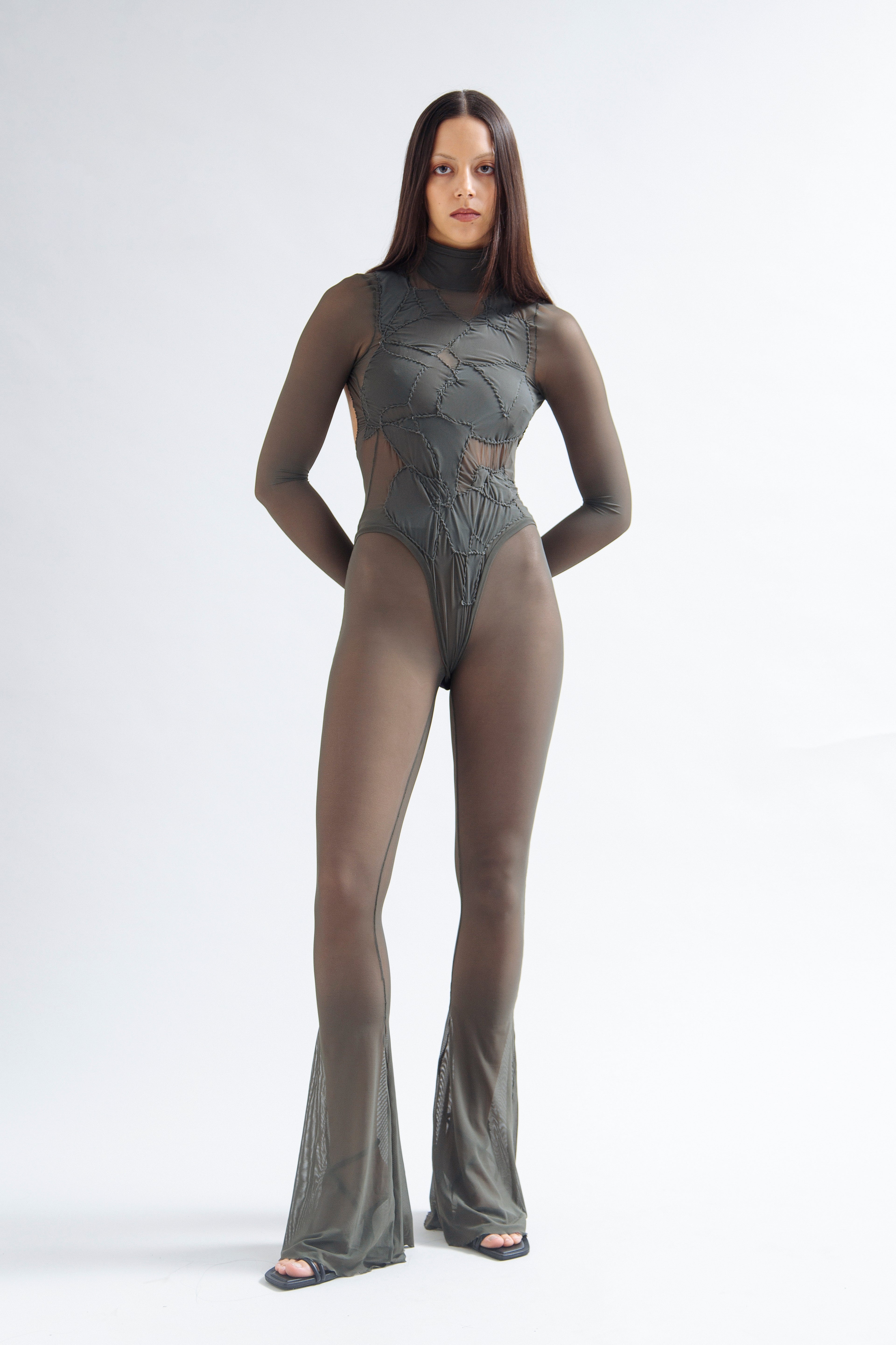 OPEN-BACK BODYSUIT