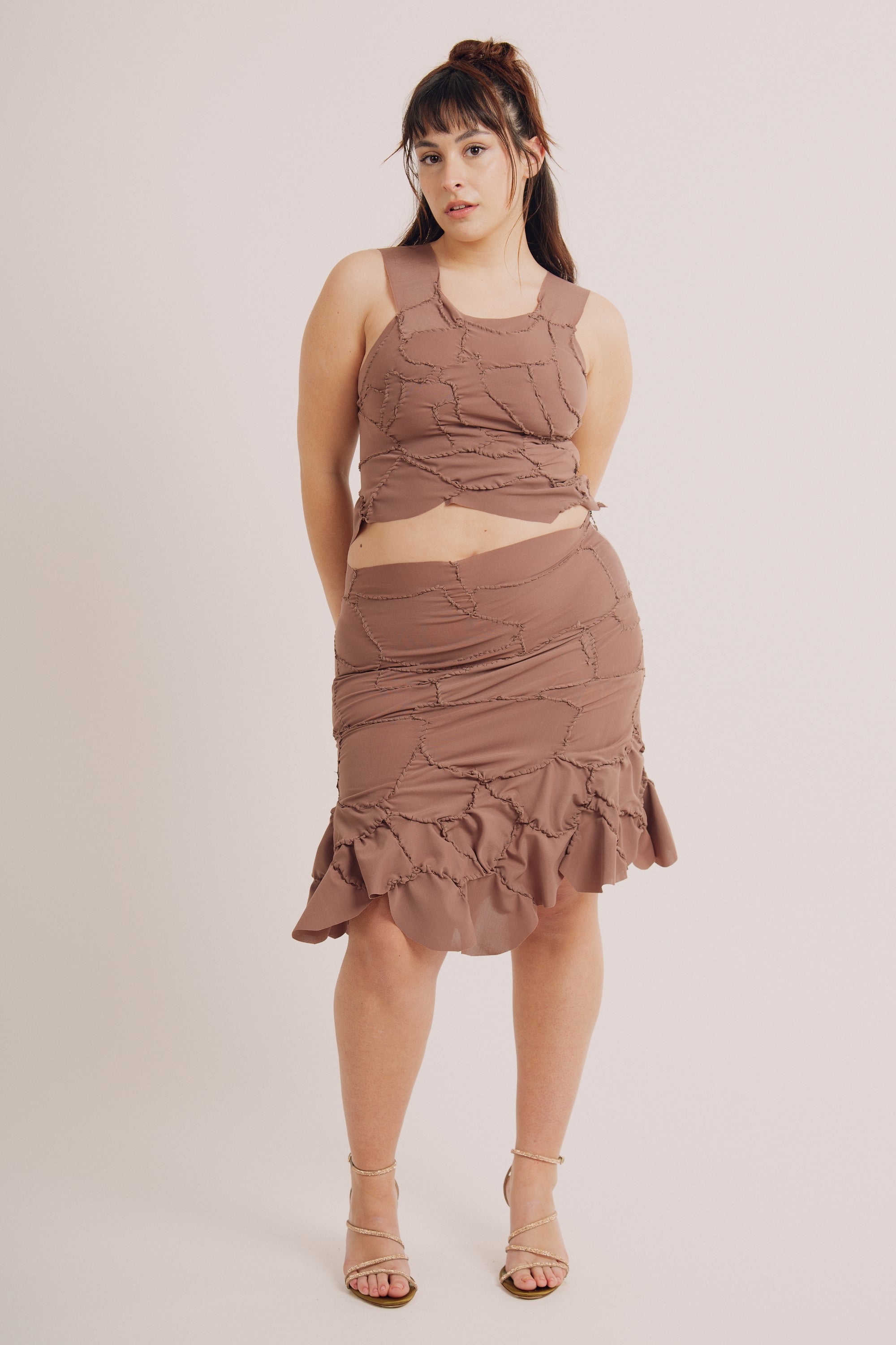 GUAINA MIDI SKIRT